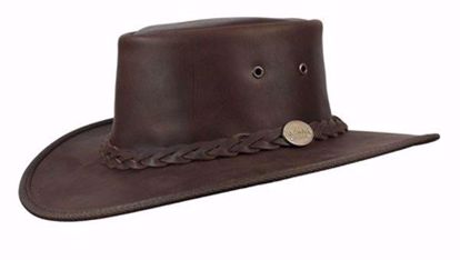 Picture of Barmah Squashy Full Grain Leather 1026BR Hat